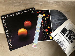 Wings ‎– Venus And Mars (USA Capitol Records ) + poster LP**