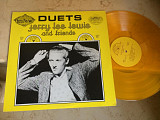 Jerry Lee Lewis And Friends ‎– Duets ( USA ) желтый винил альбом 1978 года LP