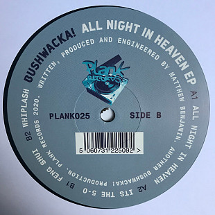 Bushwacka! – All Night In Heaven EP -DJ VINYL