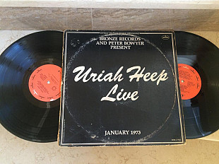 Uriah Heep ‎– Uriah Heep Live ( USA ) (2xLP) LP