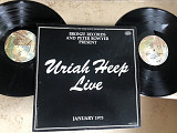 Uriah Heep – Uriah Heep Live ( 2 x LP ) ( USA ) + вставки и буклет LP