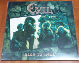 EVIL "Ride To Hell" 12"LP purple vinyl witch cross
