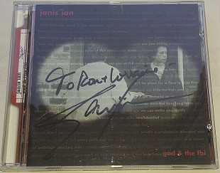 JANIS IAN (Автограф) God & The FBI CD US