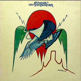 Eagles - On The Border - 1974. (LP). 12. Vinyl. Пластинка. Germany.