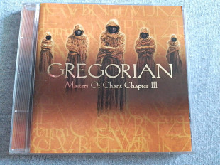Gregorian "Masters Of Chant Chapter III" фирменный CD Made In Germany.