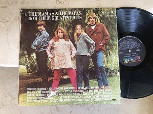 The Mamas & The Papas – 16 Of Their Greatest Hits ( USA ) Folk Rock, Psychedelic Rock LP