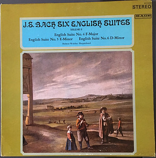 J.S. Bach* − Helmut Walcha ‎– Six English Suites, Volume II