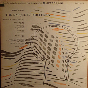 Henry Purcell - Alfred Deller, Sally Lesage, Honor Sheppard ‎– The Masque In Dioclesian (made in USA