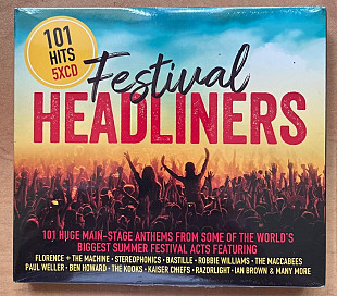 101 Festival Headliners 5xCD