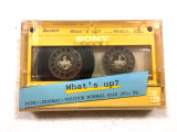 Аудіокасета SONY What's up 46 WTS 46Y Type I NORMAL position cassette касета