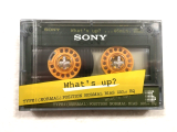 Аудіокасета SONY What's up 46 WTS 46N Type I NORMAL position cassette касета