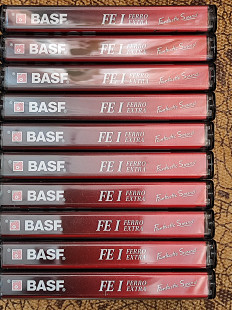 Аудиокассеты BASF FE I / Ferro Extra I-90 с записью