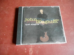 John McLaughlin Trio Que Alegria CD фірмовий