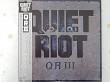Quiet Riot – QR III (Pasha – 28AP 3209, Japan) OBI, insert NM/NM-