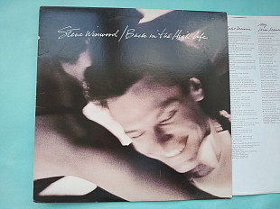 STEVE WINWOOD - BACK IN THE HIGH LIFE / usa, vg++ / m-