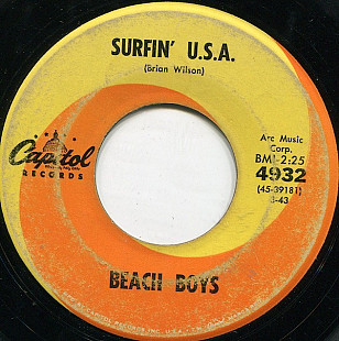 Beach Boys ‎– Surfin' U.S.A.