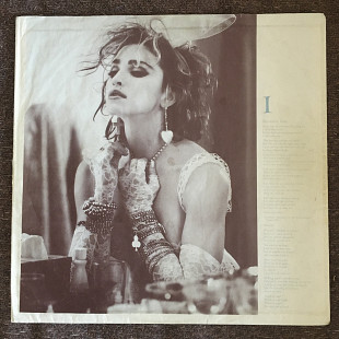 Вставка (LP) Madonna – Like A Virgin (Sire – 925 157-1)