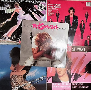 5 шт. Винил пластинка - Rod Stewart - Vinyl 5 LP
