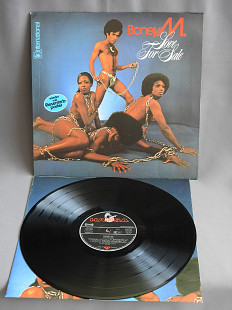 Boney M. Love For Sale LP 1977 пластинка Германия EX/NM + плакат 1st press