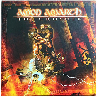 Amon Amarth - The Crusher - 2001. (LP). 12. Vinyl. Пластинка. Europe. S/S