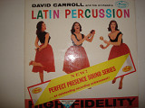DAVID CARROL AND HIS ORCHESTRA- Latin Percussion 1960 Mono USA Jazz Latin Pop Space-Age Cha-Cha Rumb