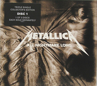 CD Metallica – All Nightmare Long CD1+CD2 DIGIPACK