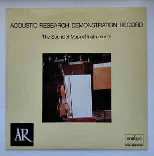 Various ‎– Acoustic Research Demonstration Record. Vol.1: The Sound Of Musical Instruments