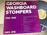 The Georgia Washboard Stompers – 1934-1935 ( Italy ) JAZZ LP