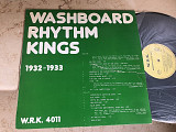 Washboard Rhythm Kings ‎– 1932-1933 ( Italy ) JAZZ Blues LP