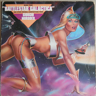 Giorgio Moroder – Music From "Battlestar Galactica" (Casablanca – NBLP 7126, US) EX/EX