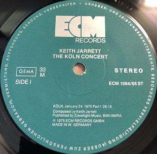 Keith Jarrett - The Koln Concert (2LP) NM / VG +