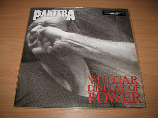 PANTERA - Vulgar Display Of Power (2021 Rhino Rec, White & True Metal Gray Marbled, USA)