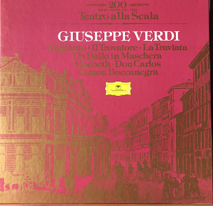 Giuseppe Verdi - 200 Years Teatro alla Scala ( 21 LP ) 1986 MINT / NM +