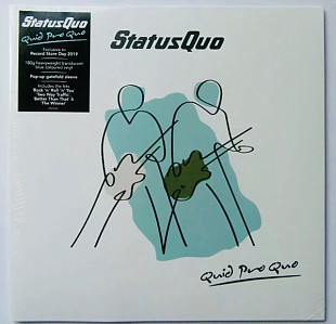 STATUS QUO – Quid Pro Quo - Blue Vinyl '2011/RE Pop-up Cover - NEW - Спеціальна ціна!