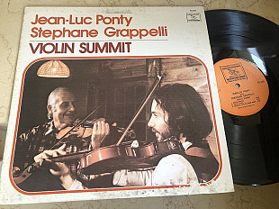 Jean-Luc Ponty, Stephane Grappelli – Violin Summit ( USA ) JAZZ LP