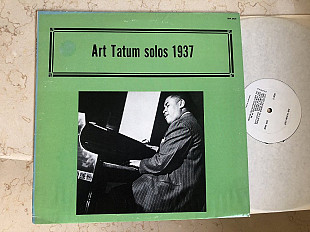 Art Tatum ‎– Solos 1937 ( USA ) LP
