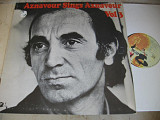 Charles Aznavour : Songs vol 3 ( Canada) LP