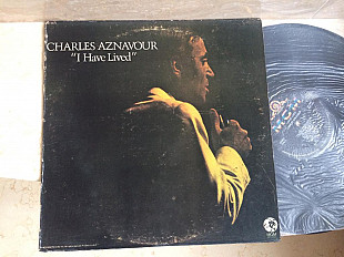 Charles Aznavour ‎– I Have Lived (USA) JAZZ LP