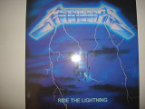 METALLICA- Ride The Lightning 1984 UK Thrash Speed Metal Heavy Metal--РЕЗЕРВ