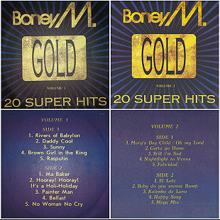 Boney M - Gold. 20 Super Hits - 1976-85. (2LP). 12. Vinyl. Пластинки