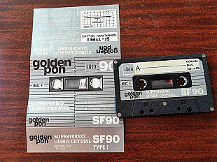 Аудиокассета Golden Pon CF 90, Western Germany