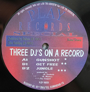 DJ Renegade R Montezz The Clubjock – Three DJ's On A Record