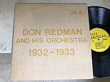 Don Redman And His Orchestra - – 1932-1933 ( USA ) JAZZ LP