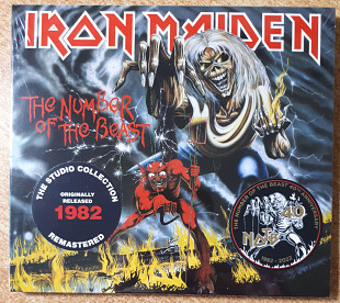 Iron Maiden – The Number Of The Beast фірмовий CD