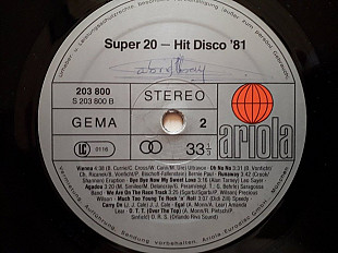 Super 20-Hit disco 81