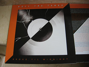 Roll The Tanks ‎– Broke Til Midnight (USA) Punk LP **