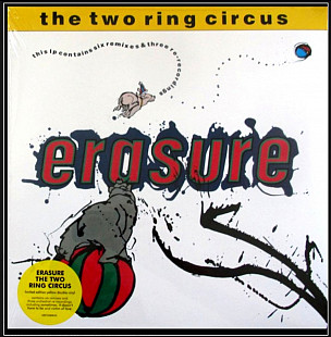 Erasure - The Two Ring Circus - 1987. (2LP). 12. Colour. Vinyl. Пластинки. England. S/S.