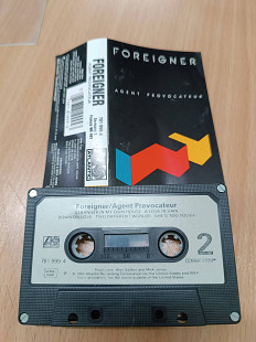 Аудиокассета фирменная Foreigner – Agent Provocateur хром