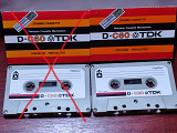 Аудиокассеты TDK D-C60