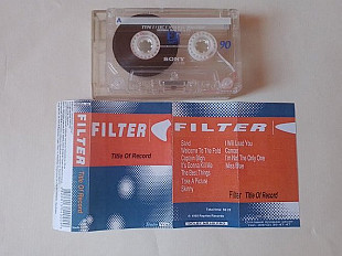 FilterTitle of Record